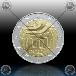 2 EVRO MALTA 2022 "Hal Saflieni Hypogeum" UNC